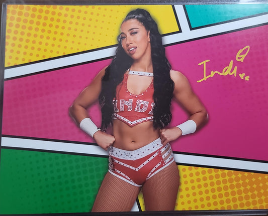 Indi Hartwell (11x14) NXT WWE Sexy Hot signed autographed photo