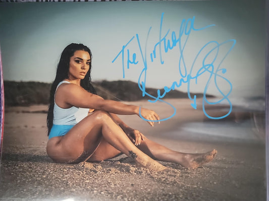 Deonna Purrazzo (11x14 metallic) photo signed auto autographed AEW TNA