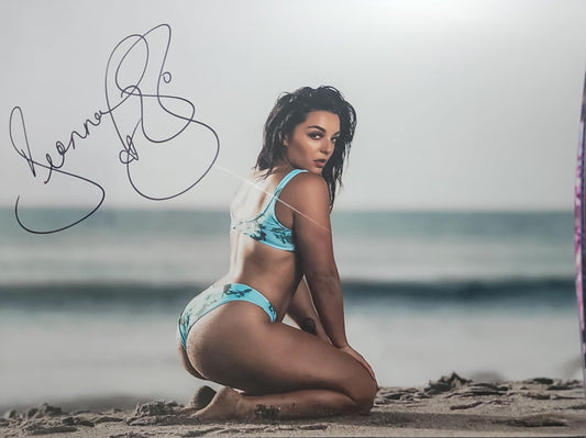 Deonna Purrazzo (11x14 metallic) photo signed auto autographed AEW TNA