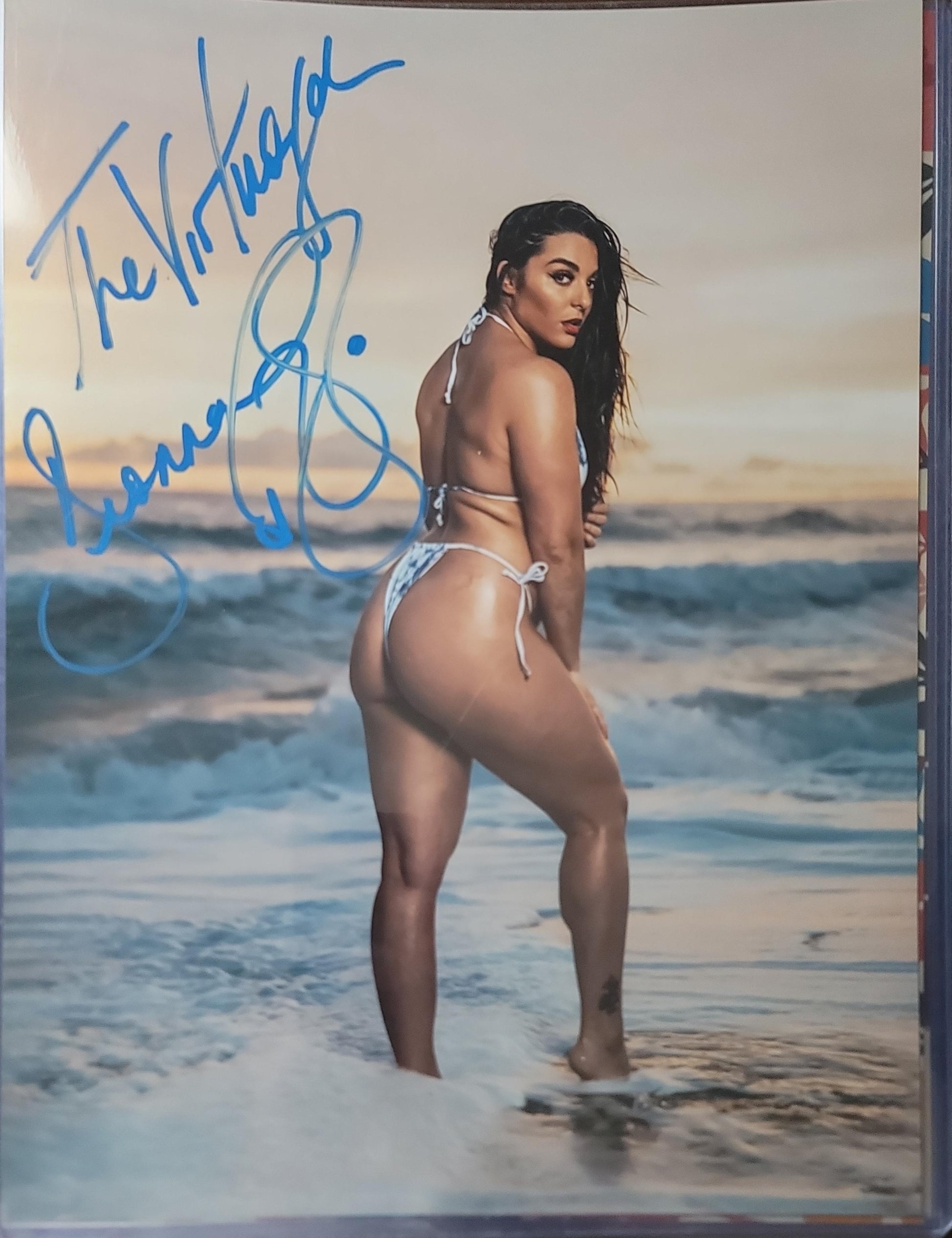 Deonna Purrazzo (11x14 metallic) photo signed auto autographed AEW TNA –  Funhouse Autographs