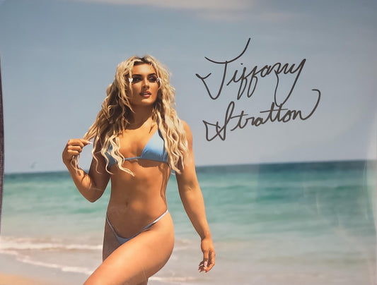 Tiffany Stratton (11x14 metallic)  full signature WWE NXT autograph signed photo