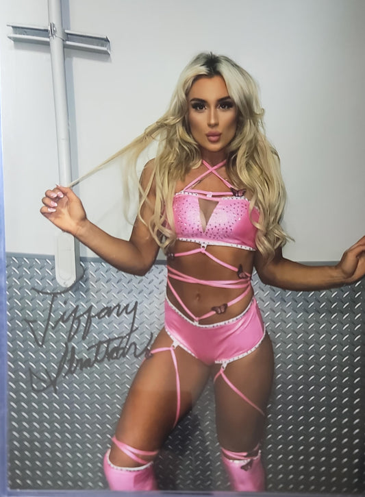 Tiffany Stratton (11x14 metallic)  full signature WWE NXT autograph signed photo