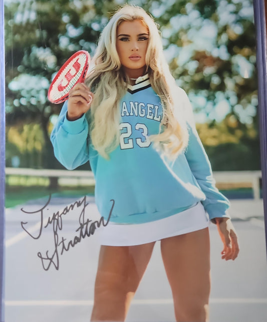 Tiffany Stratton (11x14 metallic)  full signature WWE NXT autograph signed photo