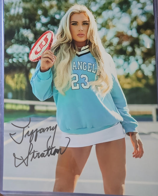 Tiffany Stratton (11x14 metallic)  full signature WWE NXT autograph signed photo