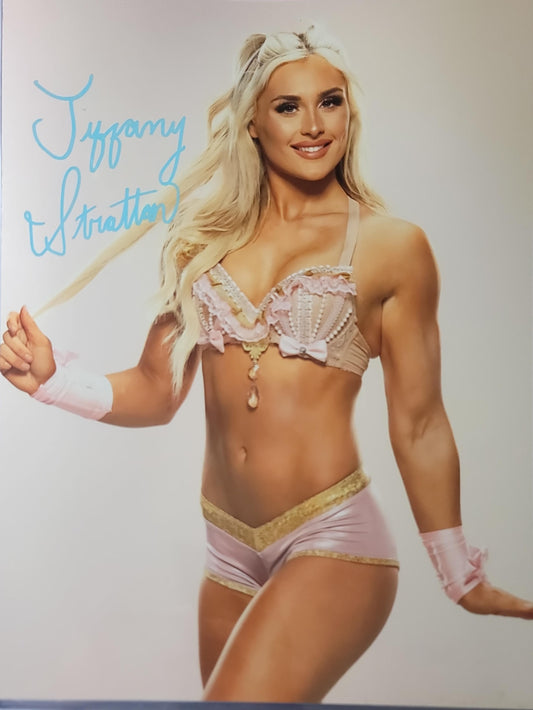 Tiffany Stratton (11x14 metallic)  full signature WWE NXT autograph signed photo