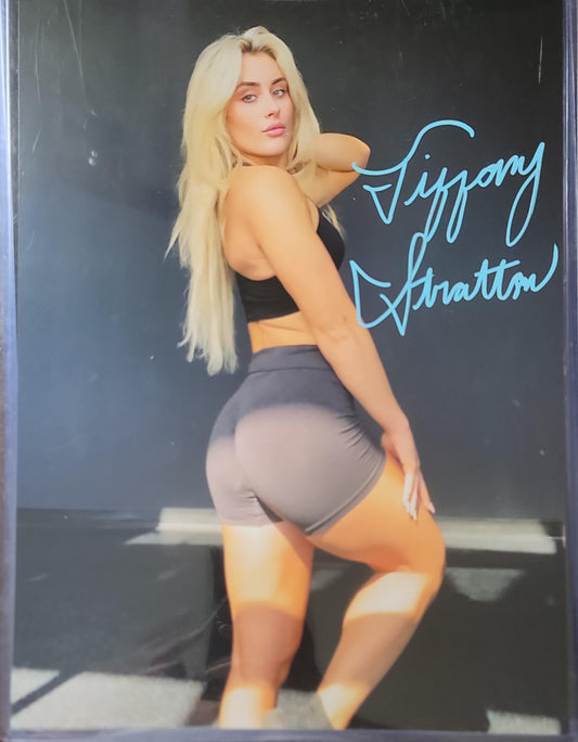 Tiffany Stratton (11x14 metallic)  full signature WWE NXT autograph signed photo