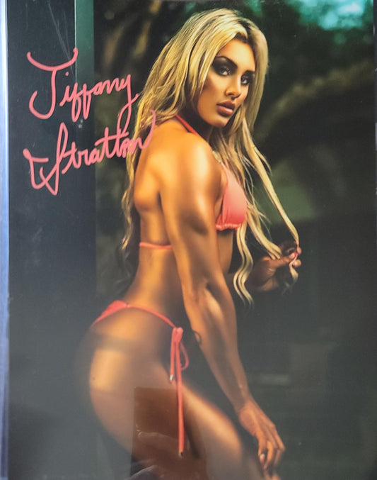 Tiffany Stratton (11x14 metallic)  full signature WWE NXT autograph signed photo