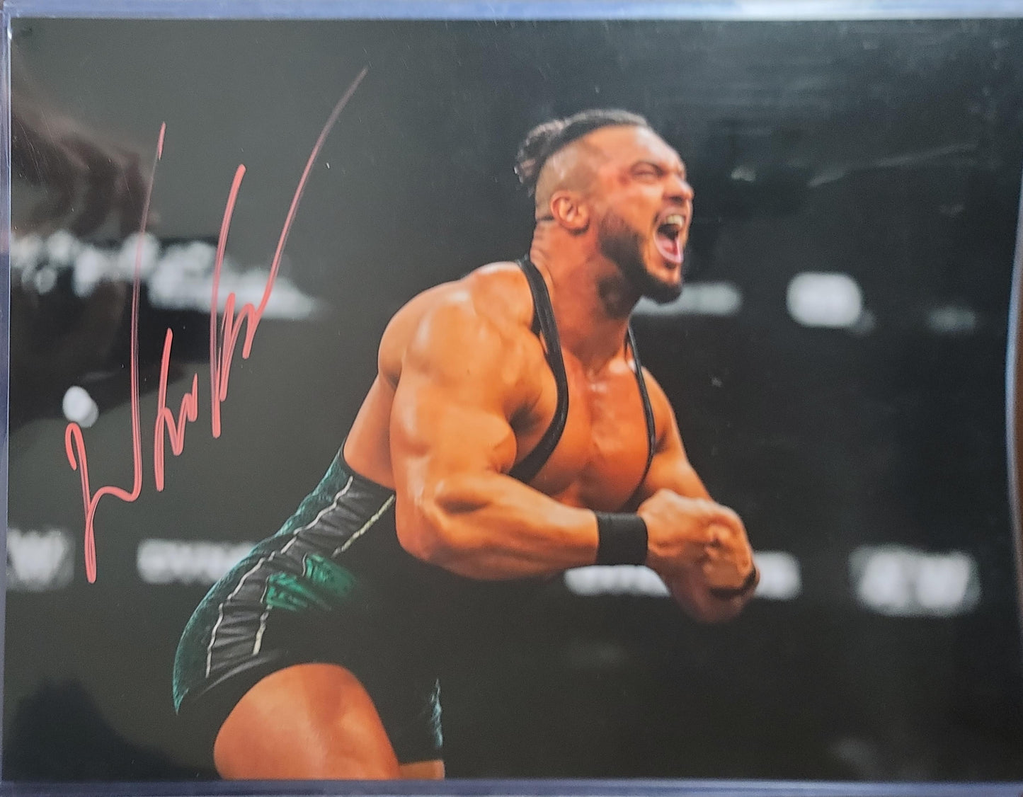 Wardlow (11x14 Metallic) AEW FUNHOUSE photo signed auto autographed