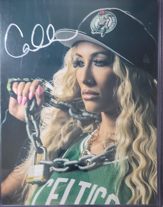 Carmella (metallic 11x14) photo signed auto autographed WWE