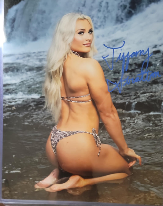 Tiffany Stratton (11x14 metallic)  full signature WWE NXT autograph signed photo