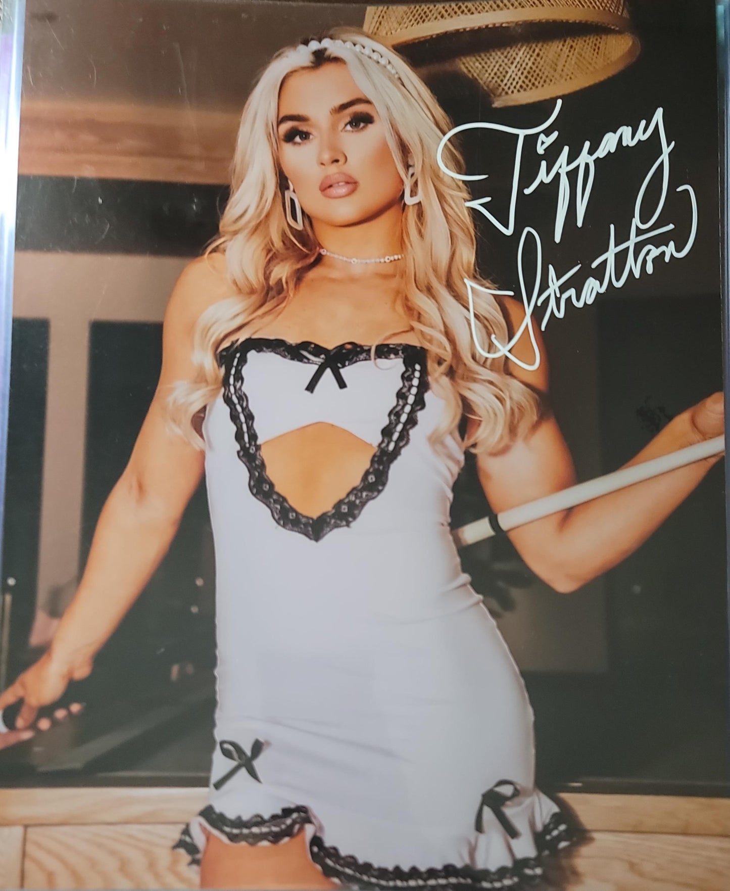 Tiffany Stratton (11x14 metallic)  full signature WWE NXT autograph signed photo