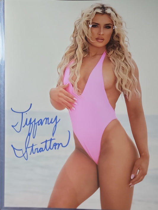 Tiffany Stratton (11x14 metallic)  full signature WWE NXT autograph signed photo