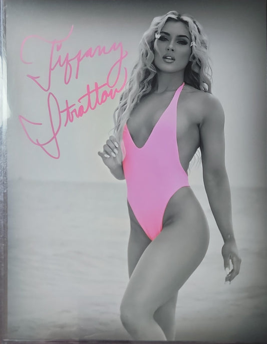 Tiffany Stratton (11x14 metallic)  full signature WWE NXT autograph signed photo