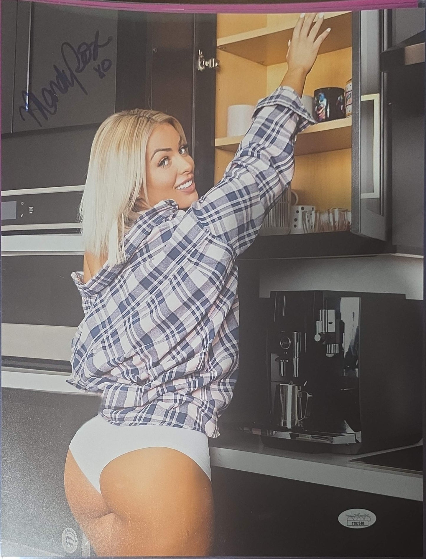Mandy Rose (11x14) JSA signed SEXY photo autographed WWE NXT