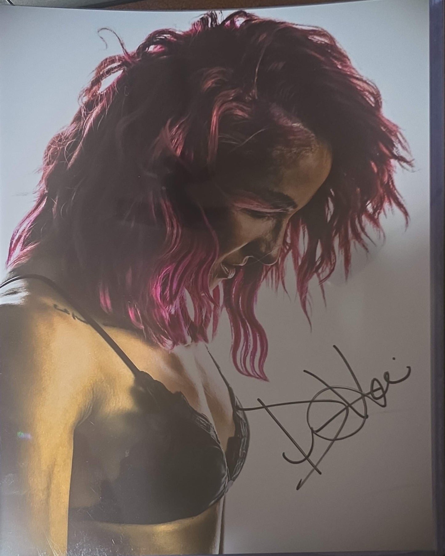 Dakota Kai metallic11x14 photo signed auto autographed WWE