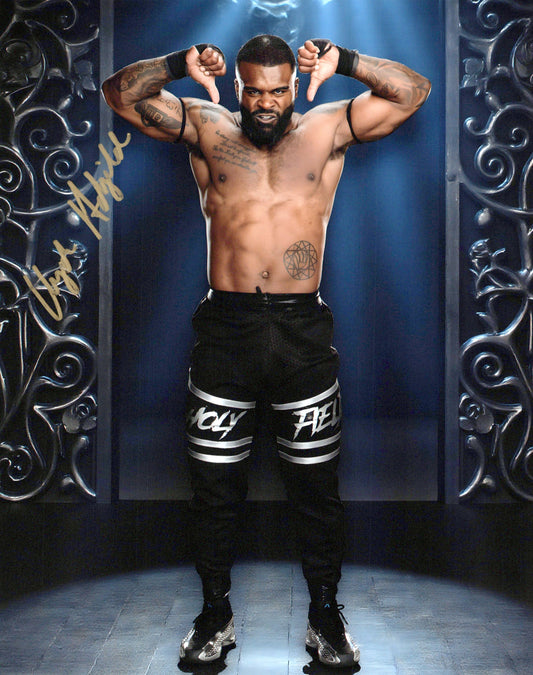 Elijah Holyfield (8x10) photo signed auto autographed WWE LFG Football NXT