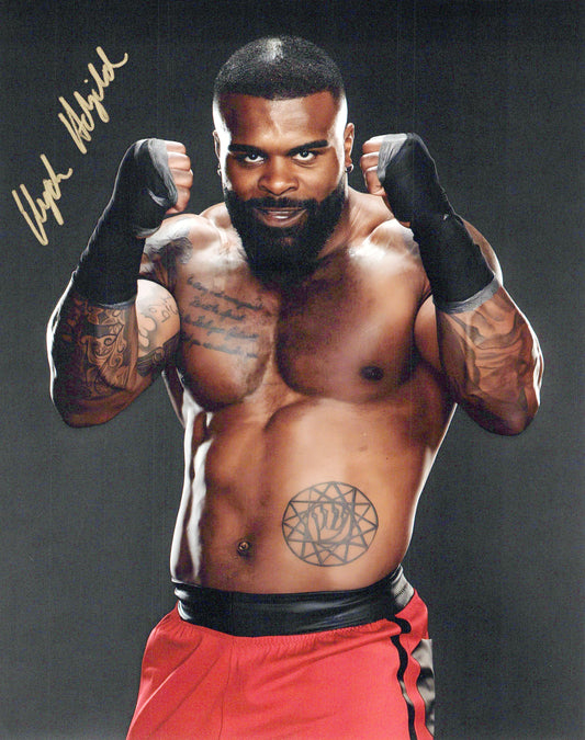 Elijah Holyfield (8x10) photo signed auto autographed WWE LFG Football NXT