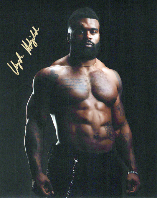 Elijah Holyfield (8x10) photo signed auto autographed WWE LFG Football NXT
