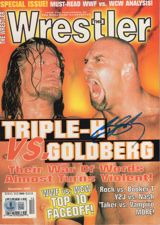 Goldberg (full magazine) beckett COA signed on cover auto autographed