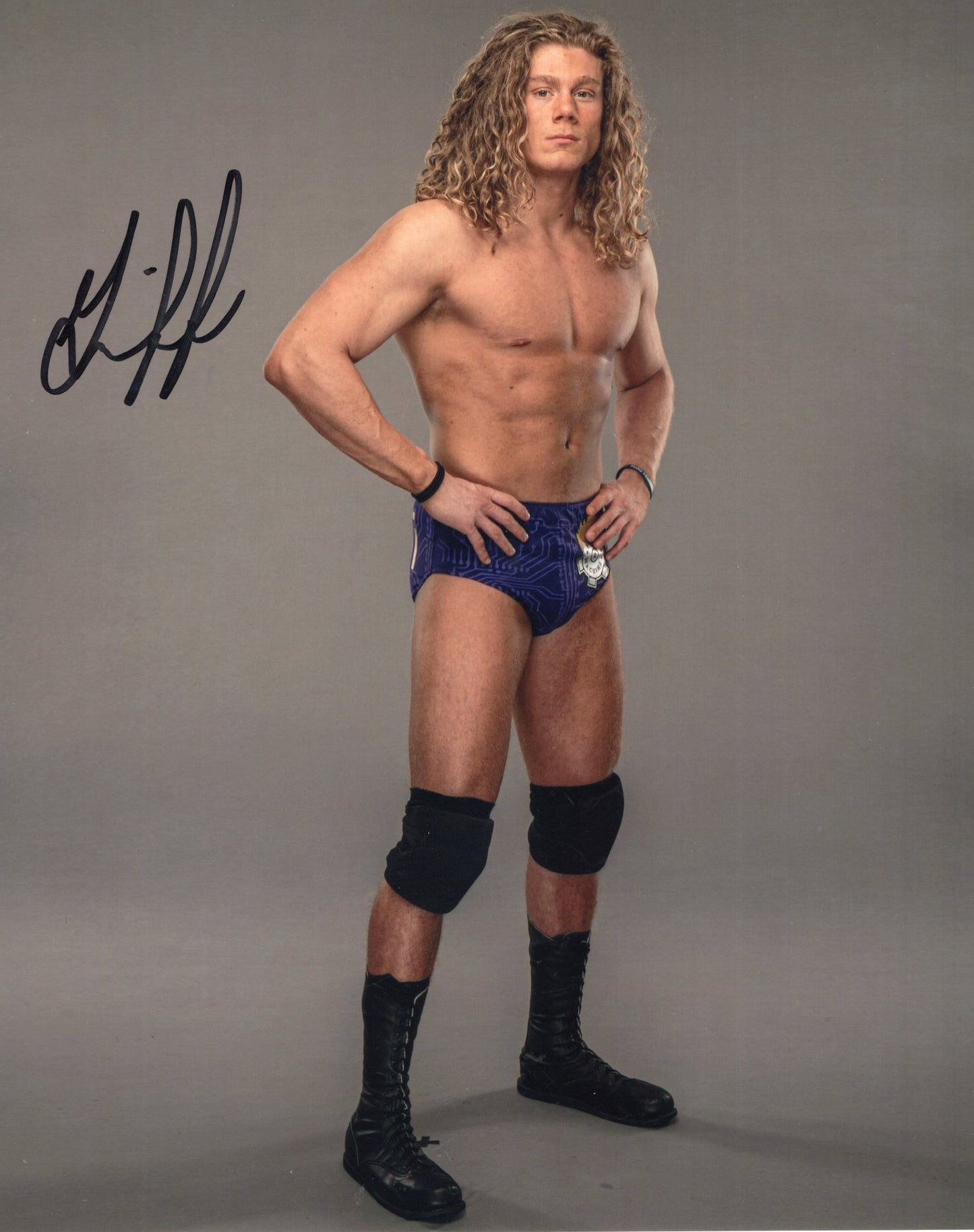 Griff Garrison 8x10 photo signed auto autographed AEW