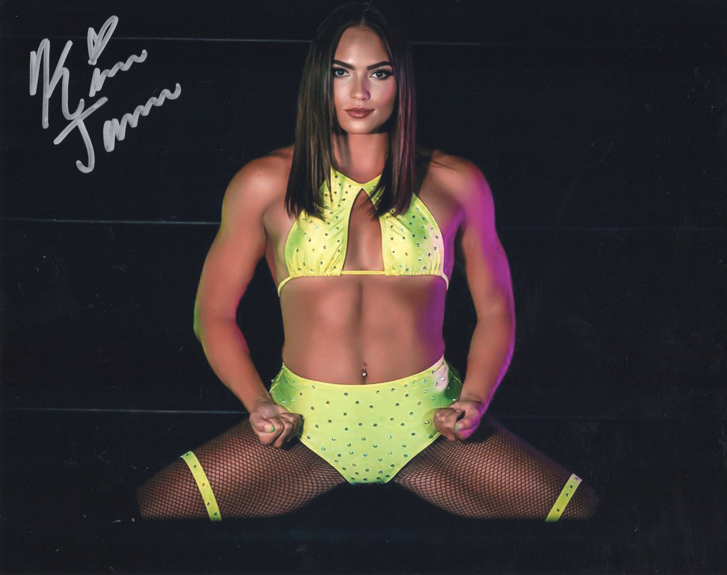 Kiana James 8x10 NXT WWE Sexy Hot signed autographed photo