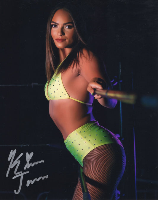 Kiana James 8x10 NXT WWE Sexy Hot signed autographed photo