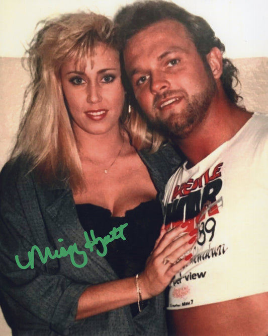 Missy Hyatt (8x10) NWA  WCW photo signed auto autographed