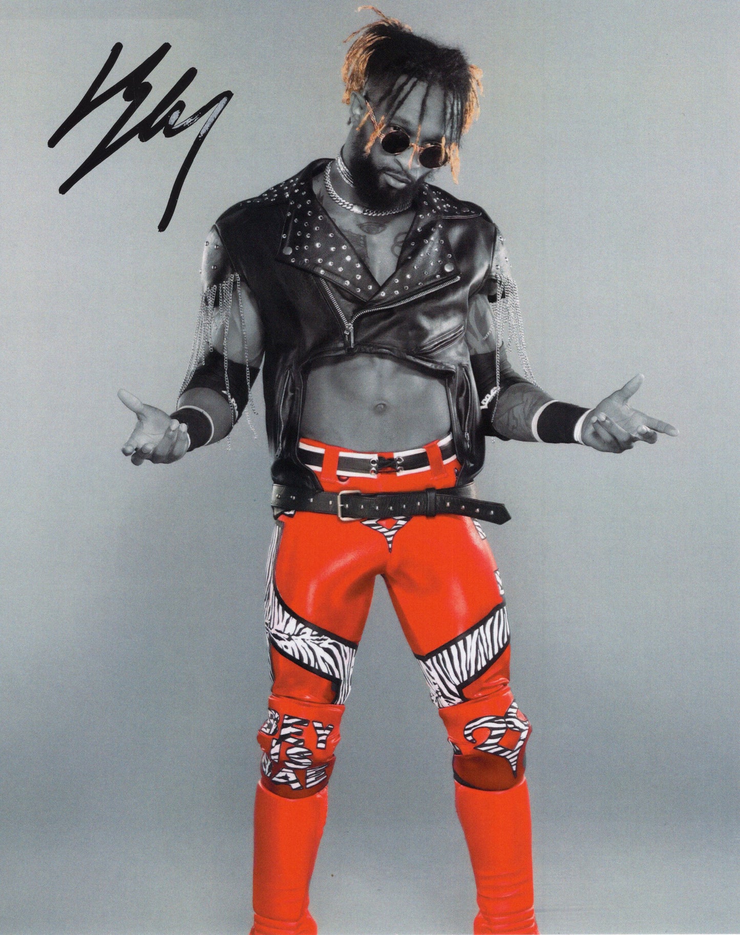 Chris Bey TNA Impact Wrestler 8x10 photo signed auto autographed