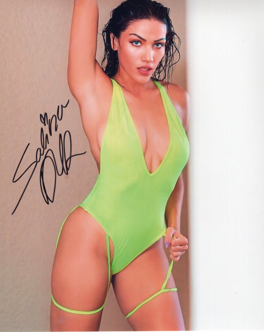 Salina de La Renta photo signed auto autographed 8x10 2