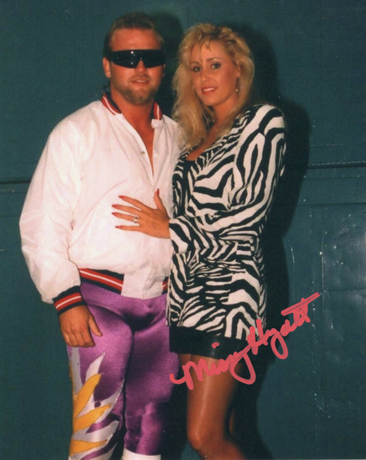 Missy Hyatt (8x10) NWA WCW photo signed auto autographed