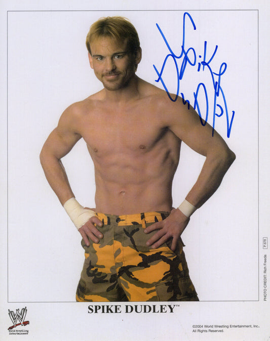 Spike Dudley (copy promo 8x10) ECW WWE TNA photo signed auto autographed