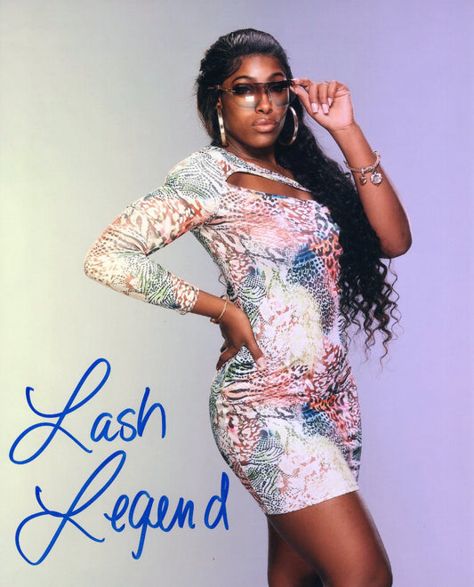 Lash Legend 8x10 photo signed auto autographed