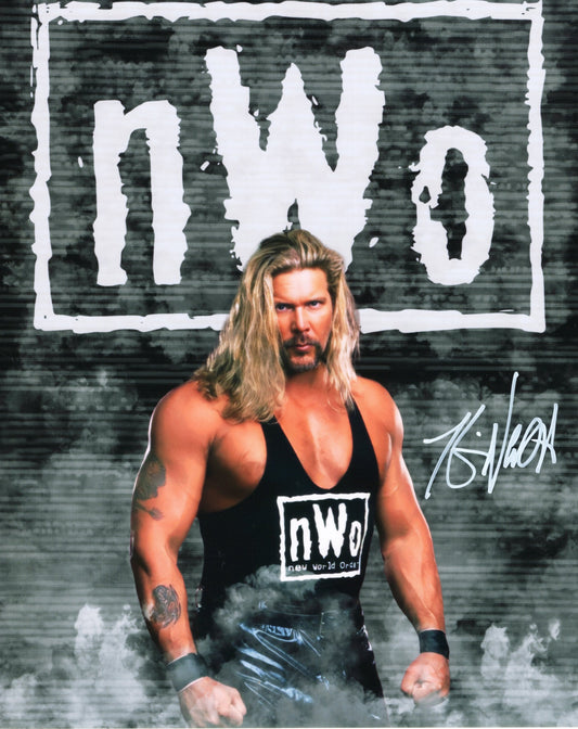 Diesel Kevin Nash (8x10) metallic photo signed auto autographed WWF WCW WWE TNA