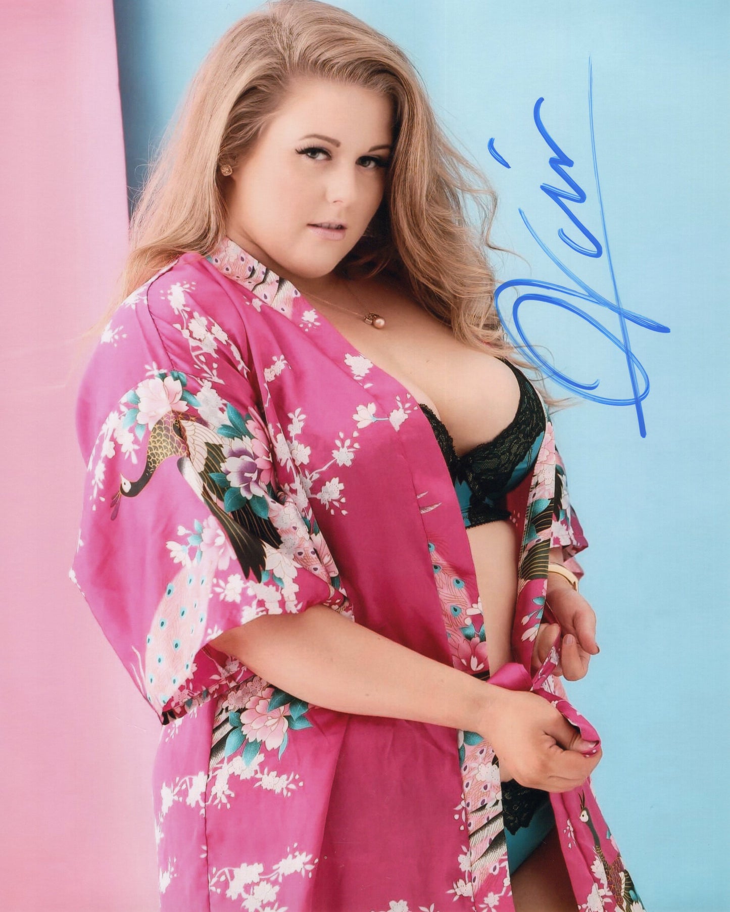Piper Niven (signed as Viper) 8x10 metallic NXT WWE Sexy Hot signed autographed photo