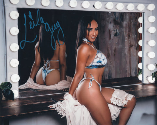 Leila Grey 8x10 photo signed auto autographed AEW