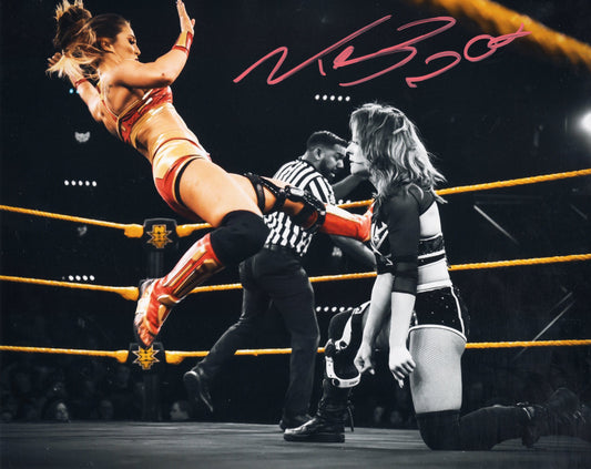 Tegan Nox metallic NXT WWE certed 8x10 photo signed auto autographed