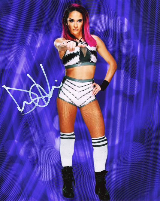 Dakota Kai (Metallic 8x10) WWE SEXY photo signed auto autographed