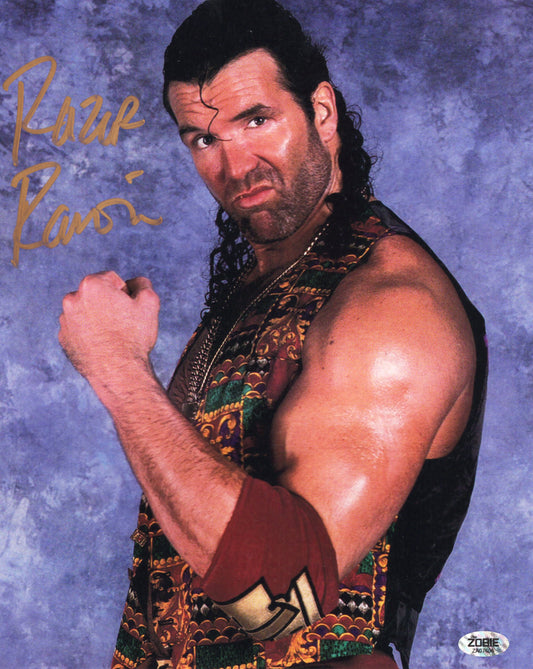 Razor Ramon Scott Hall 8x10 WWF WCW photo signed auto autographed