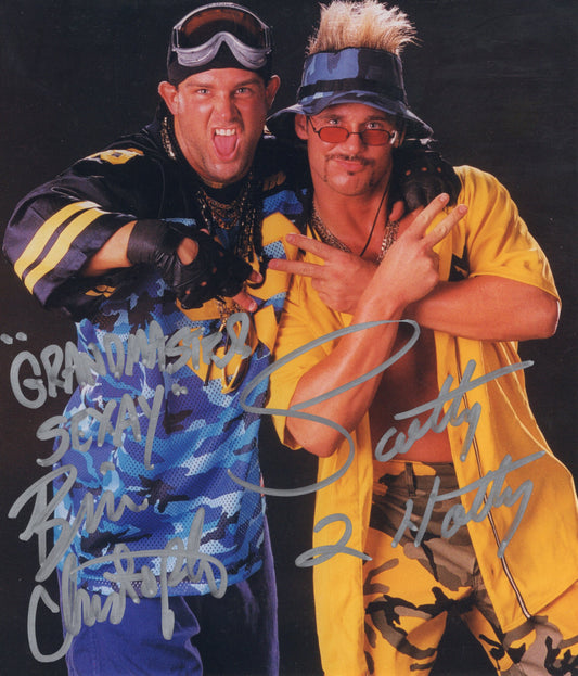 Too Cool (Brian Christopher and Scotty 2 Hotty) (8x9) wwf photo signed autographed