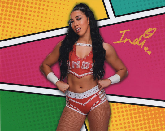 Indi Hartwell (8x10) WWE NXT photo signed auto autographed