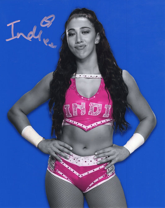 Indi Hartwell (8x10) WWE NXT (chase) photo signed auto autographed