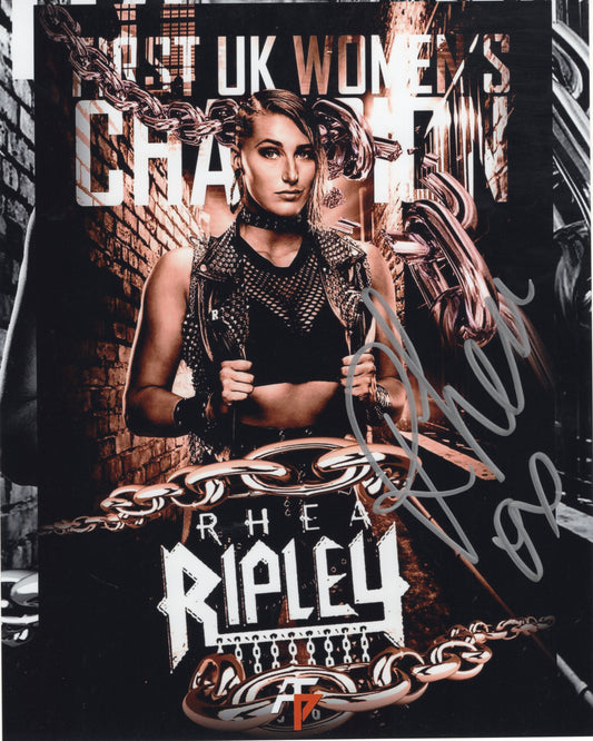 Rhea Ripley (8x10) photo signed auto autographed WWE