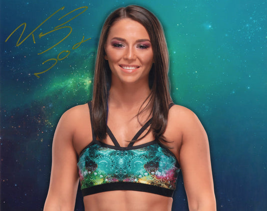 Tegan Nox (full signature) 8x10 WWE DIVA SEXY HOT signed autographed photo