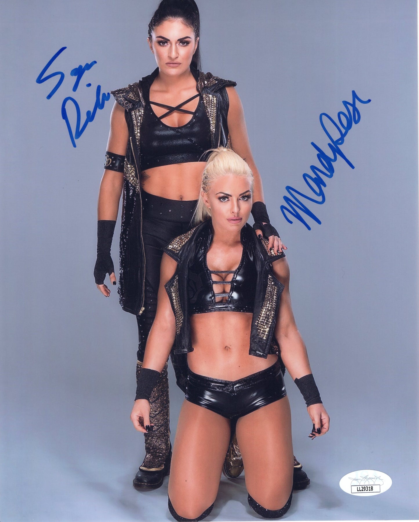 Mandy Rose and Sonya Deville (8x10) dual signed jsa photo auto autographed WWE NXT