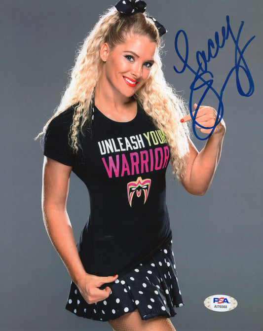 Lacey Evans 8x10 PSA CERTED photo signed auto autographed WWE