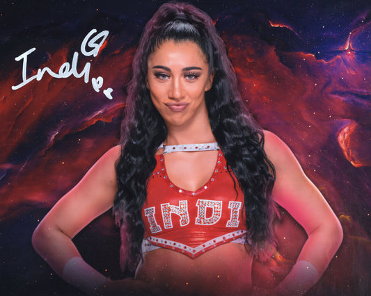 Indi Hartwell WWE NXT Smackdown 8x10 photo signed auto autographed