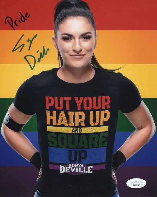 Sonya Deville (8x10) jsa certed (no card) photo signed auto  inscribed autographed