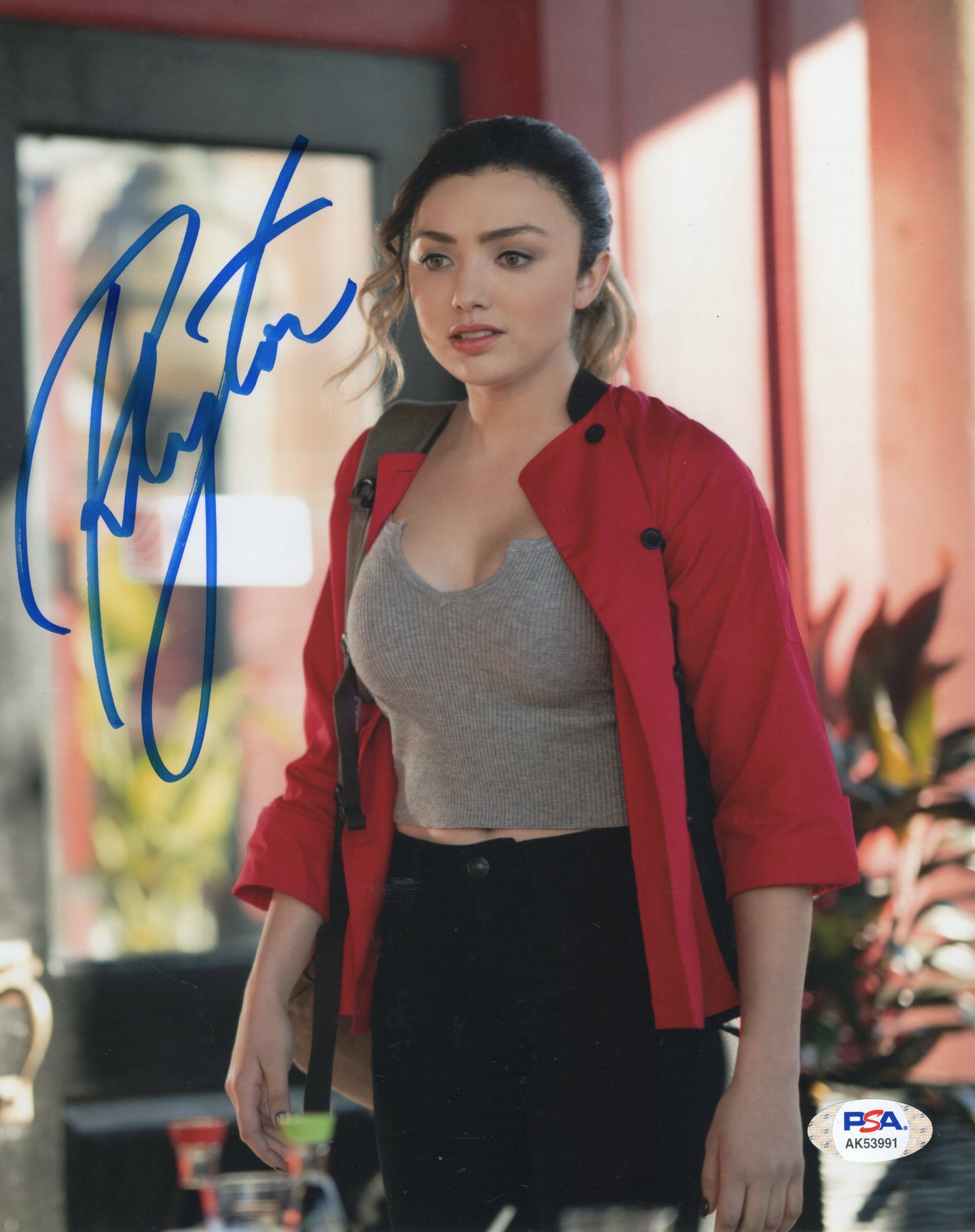 Peyton List Cobra Kai Tory 8x10 psa certed photo celebrity