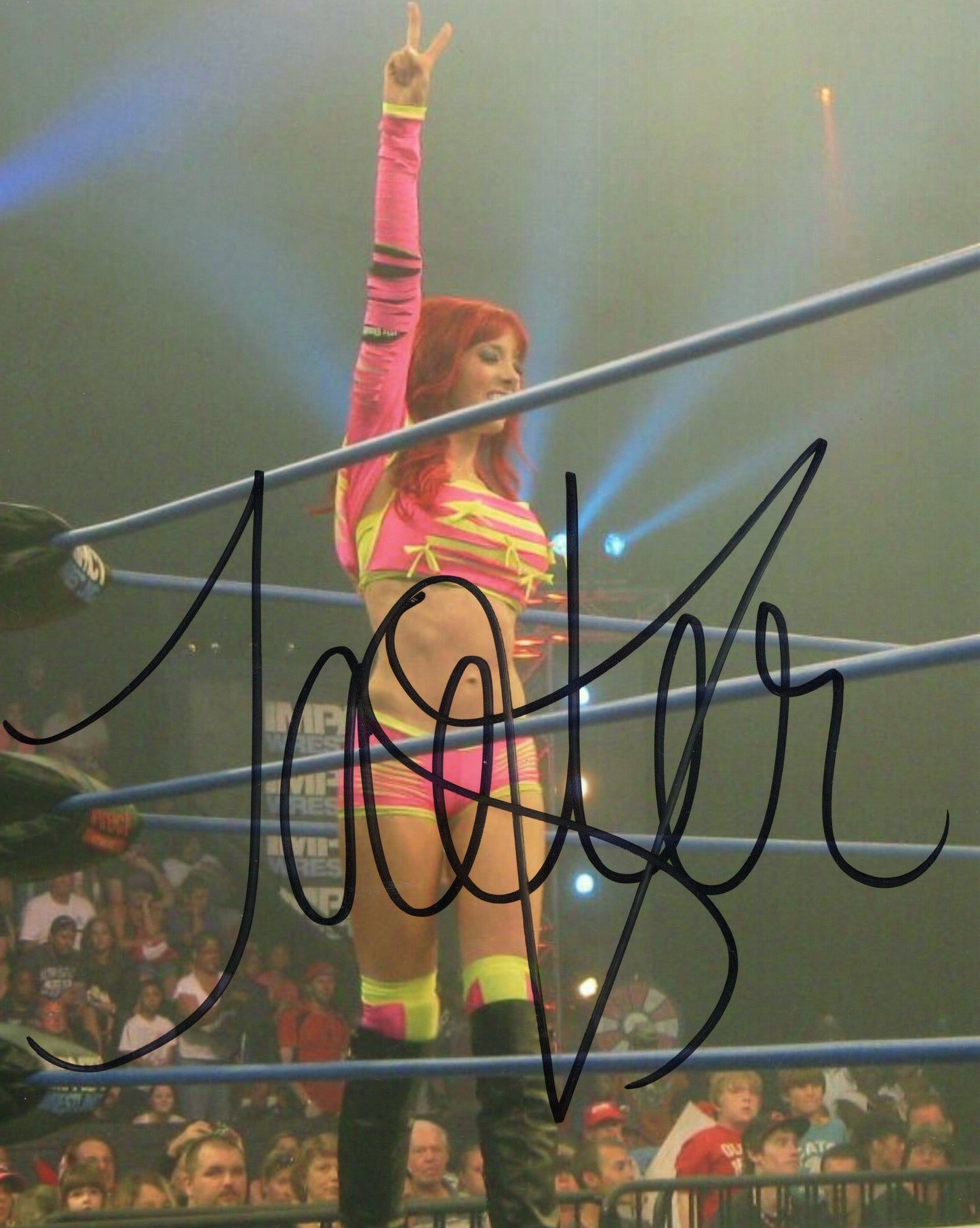 Taeler Hendrix 8x10 photo signed auto autographed TNA WWE