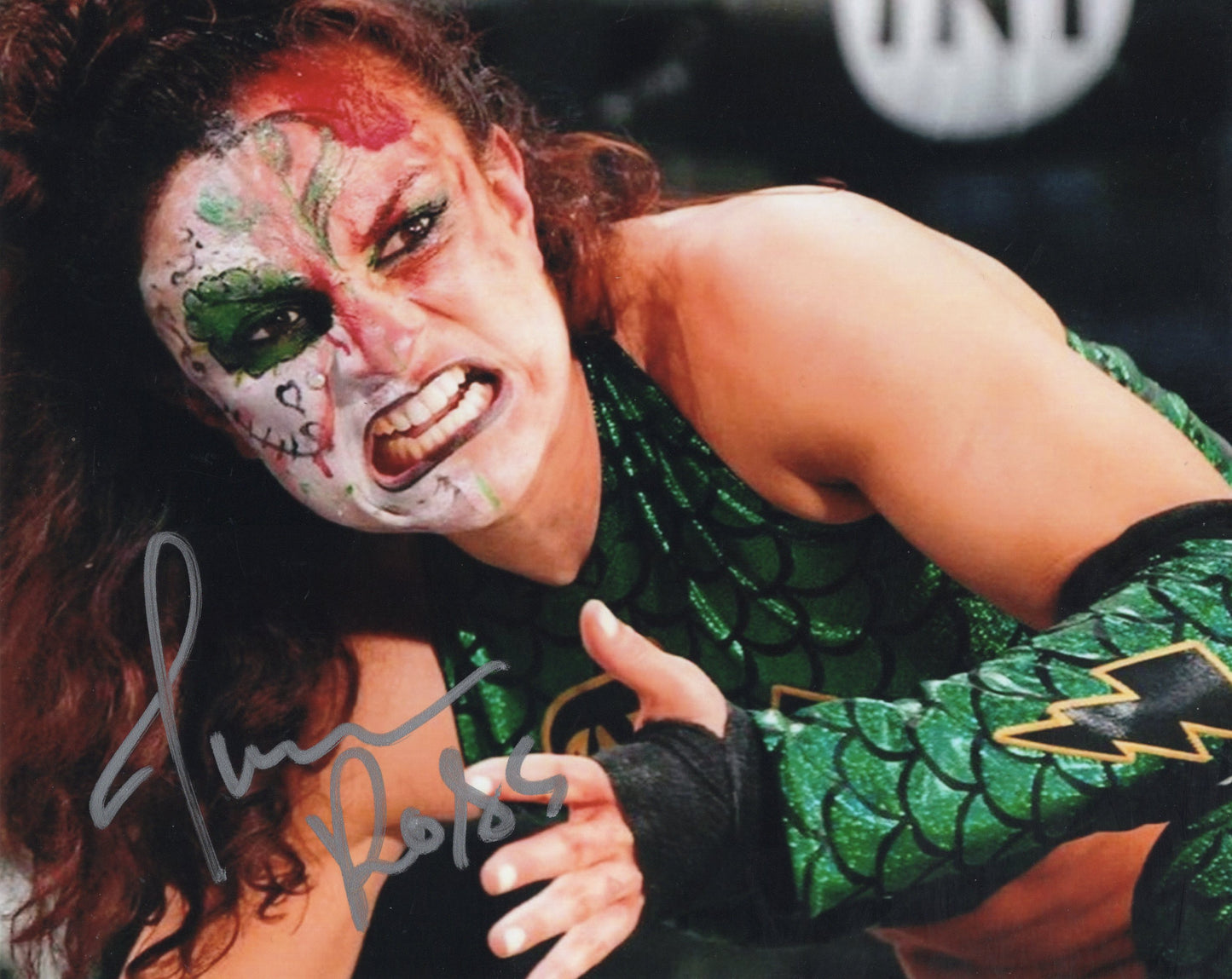 Thunder Rosa (8x10) AEW funhouse photo signed auto autographed